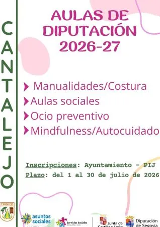 Diputación de Segovia abre inscripciones para cursos de ocio y formación en la provincia