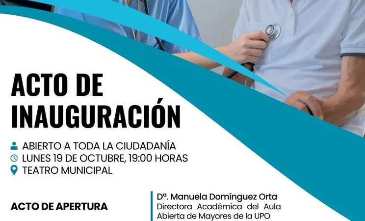 Casariche inaugura el curso del Aula Abierta de Mayores con una conferencia sobre prevención de la salud