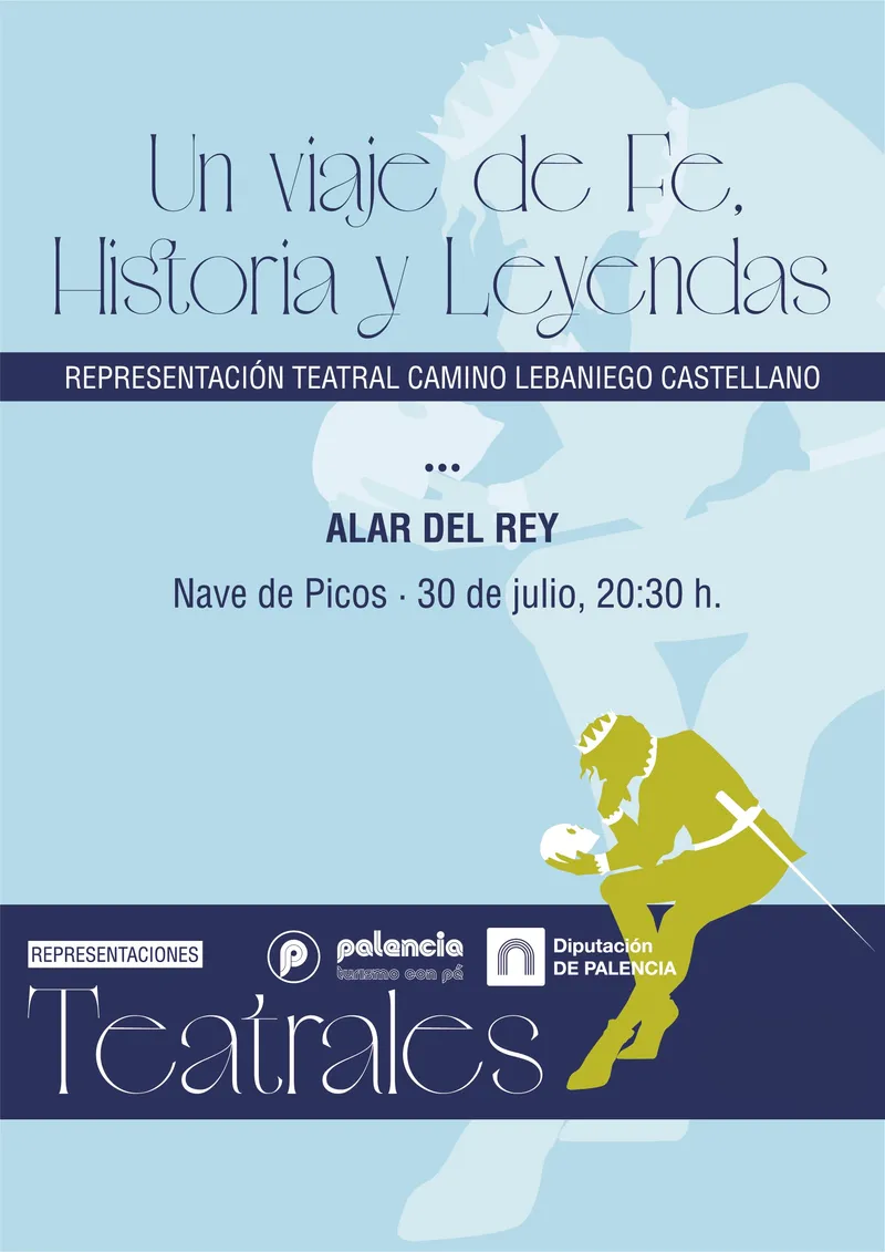 Alar del Rey acoge una representación teatral sobre el Camino Lebaniego