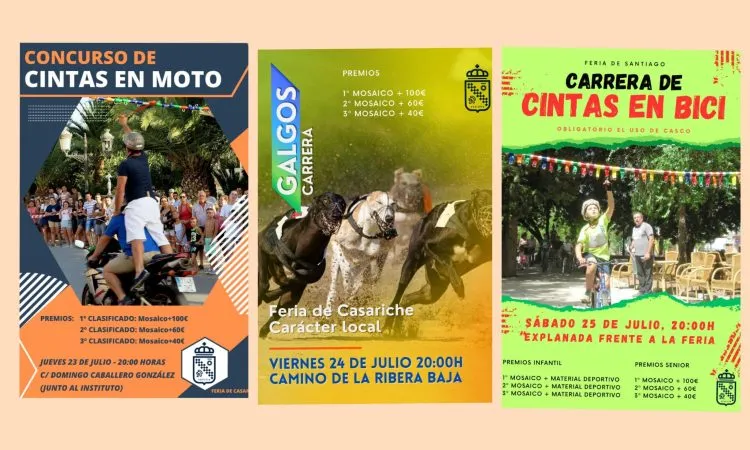Casariche celebra la Feria de Santiago con pruebas deportivas tradicionales