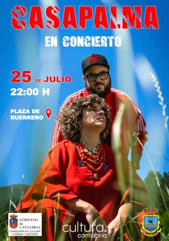 Casapalna ofrecerá un concierto en Valderredible el próximo 25 de julio