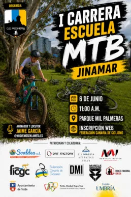 Telde acoge la I Carrera Escuela MTB Jinámar en el parque Jaime O’Shanahan