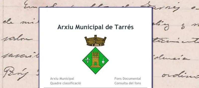 El Arxiu Municipal de Tarrés digitaliza su fondo documental para facilitar el acceso