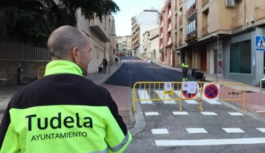 Tudela destina 93.415 euros a la señalización viaria y pintura para el mantenimiento de calles