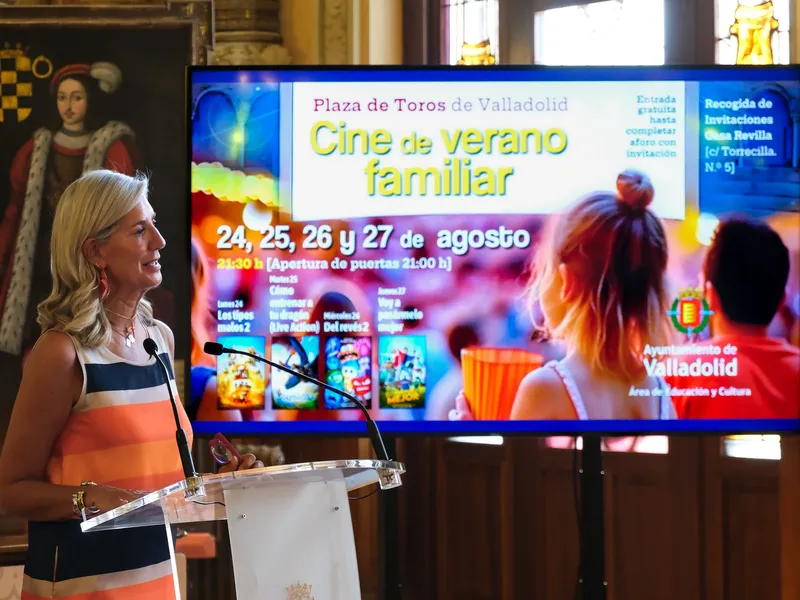 Valladolid celebra su segundo ciclo de cine de verano familiar gratuito en la Plaza de Toros