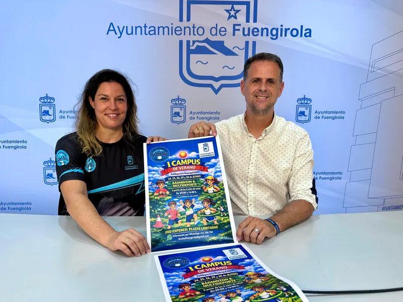 Campus de verano de bádminton y multideporte en Fuengirola para jóvenes