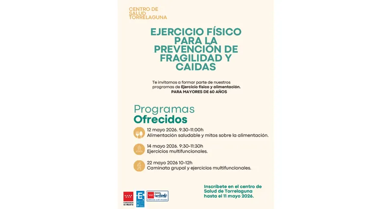Torrelaguna lanza programa de salud para mayores de 60 años