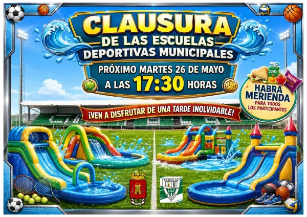 Castellar clausura sus Escuelas Deportivas Municipales con una jornada de convivencia