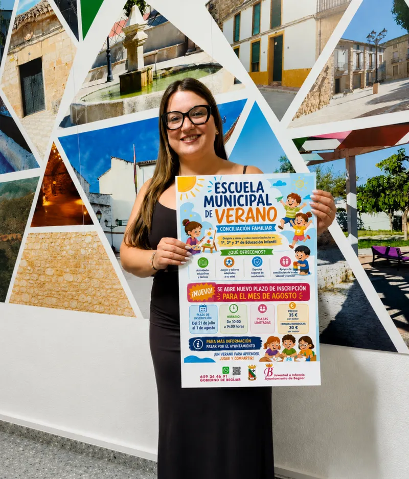 Begíjar amplía su Escuela Municipal de Verano para dar más apoyo a las familias