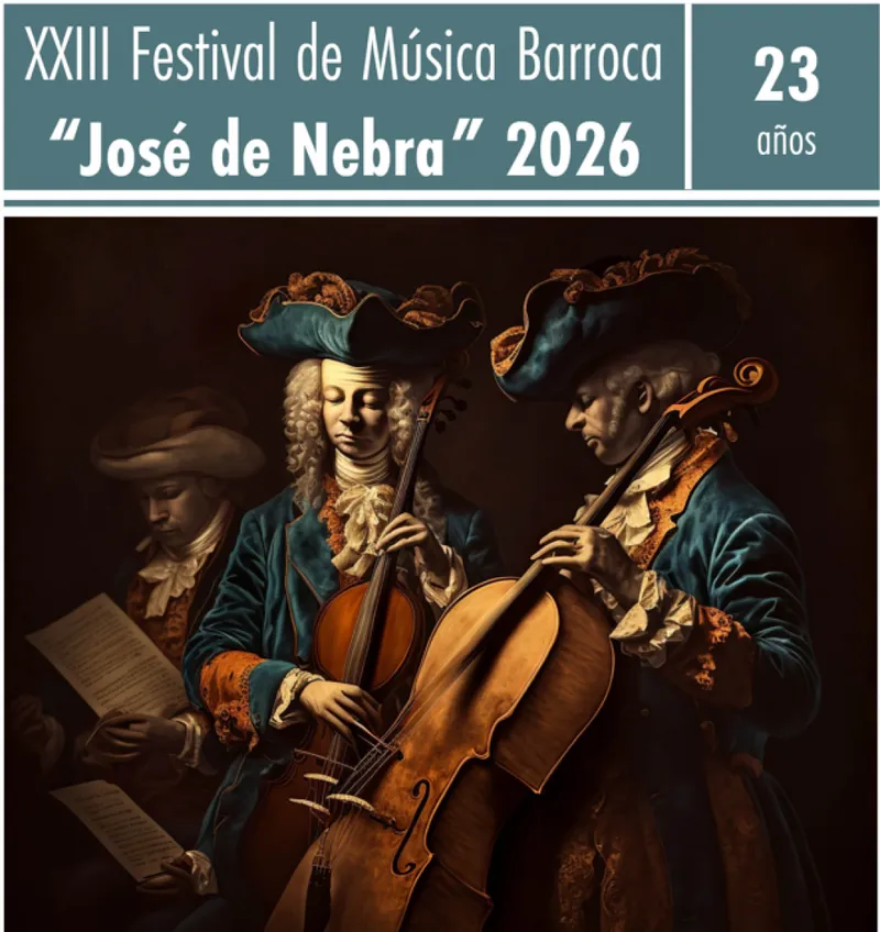 El Festival José de Nebra celebra su 23ª edición en Calatayud con dos conciertos de música barroca