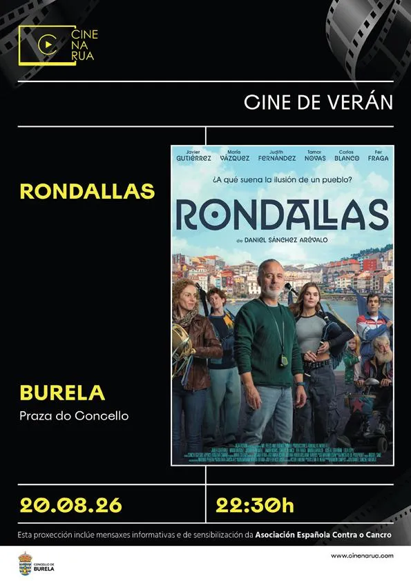 Burela proyecta la película 'Rondallas' en su ciclo de cine de verano