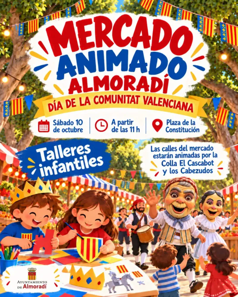 Almoradí celebra el Día de la Comunidad Valenciana con música y actividades familiares