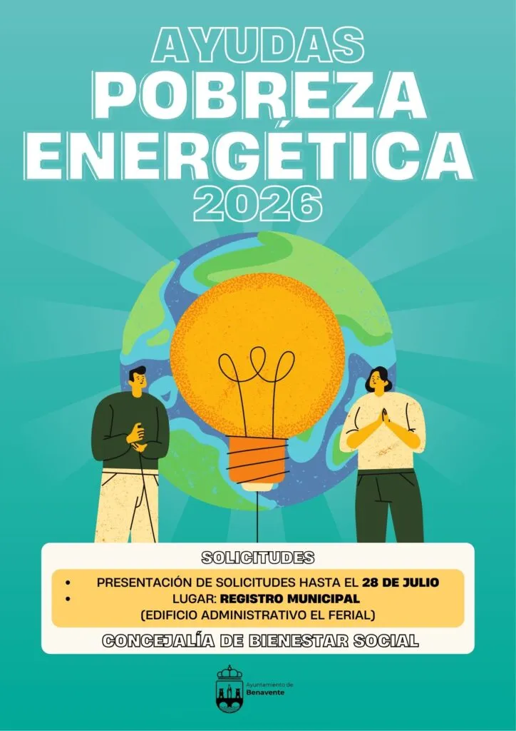 Benavente abre el plazo para solicitar ayudas contra la pobreza energética hasta el 28 de julio