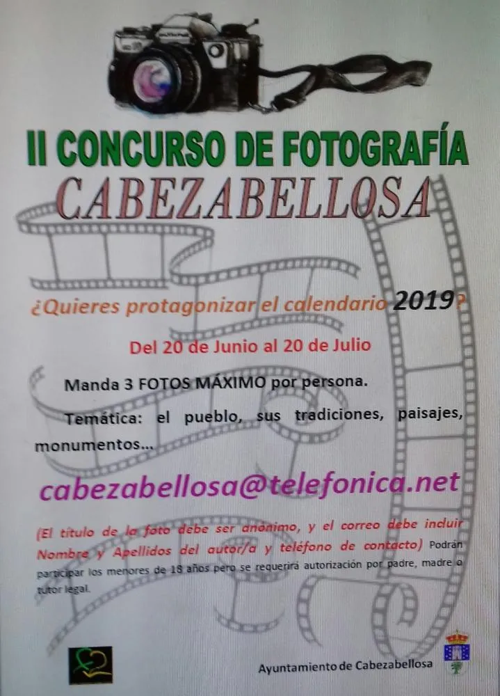 Cabezabellosa convoca su II Concurso de Fotografía con premios en metálico y calendario
