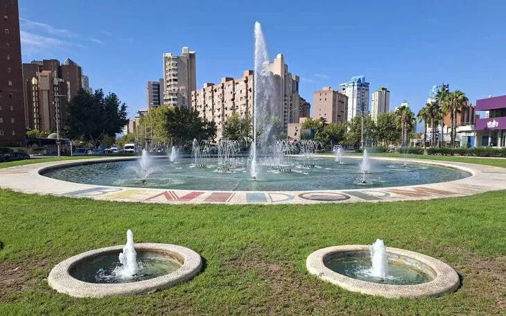 Benidorm renueva el mantenimiento de sus fuentes ornamentales por 613.973 euros