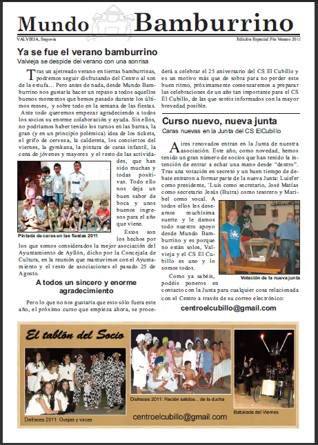 Valvieja celebra su verano cultural con diversas actividades
