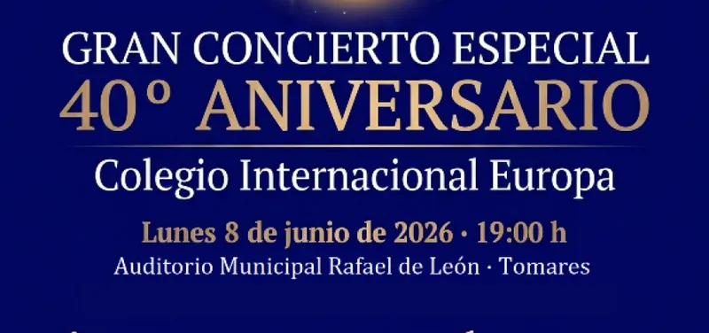 Tomares celebra 40 años del Colegio Internacional Europa con un concierto de bandas sonoras