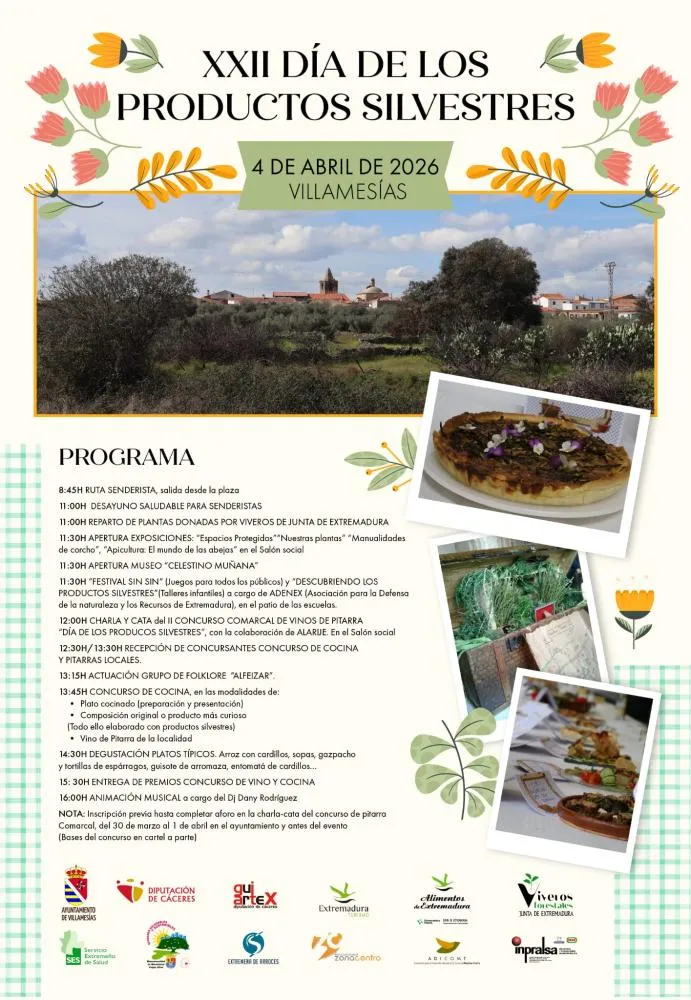 Villamesías celebra la XXII edición del Día de los Productos Silvestres