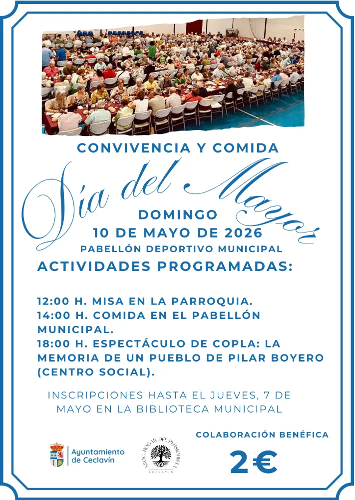 Ceclavín celebra el Día del Mayor con actividades especiales