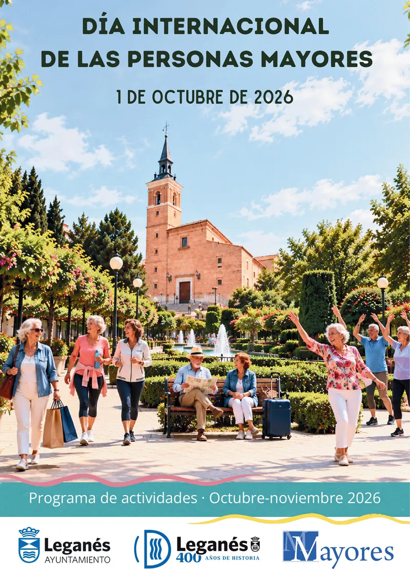 Leganés celebra el Día de las Personas Mayores con un mes de actividades culturales y de ocio