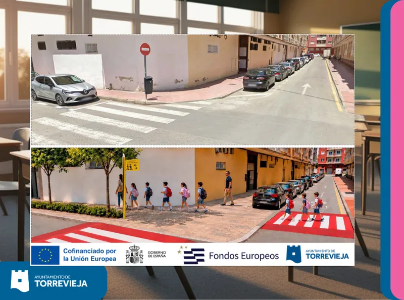 Torrevieja adjudica la redacción del proyecto de caminos escolares seguros para los colegios Acequión e Inmaculada