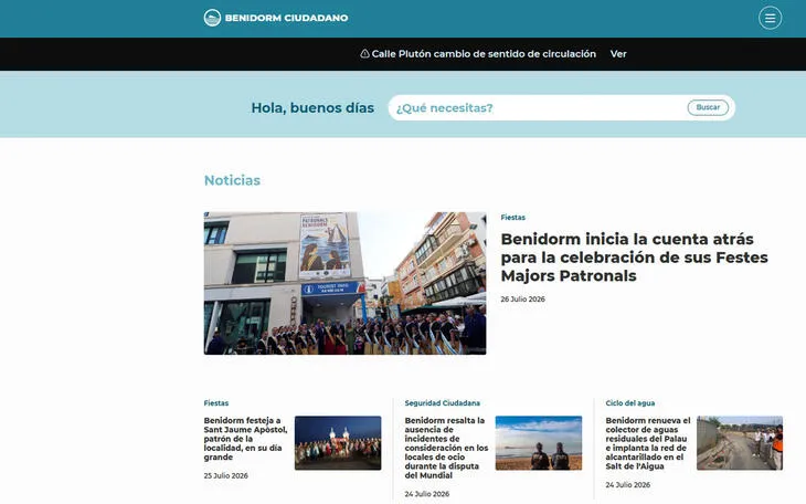 Benidorm estrena web municipal optimizada para móviles y más accesible