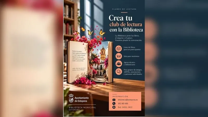 Estepona impulsa la creación de clubes de lectura con apoyo municipal