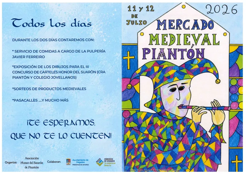 Piantón celebra su Mercado Medieval los días 11 y 12 de julio
