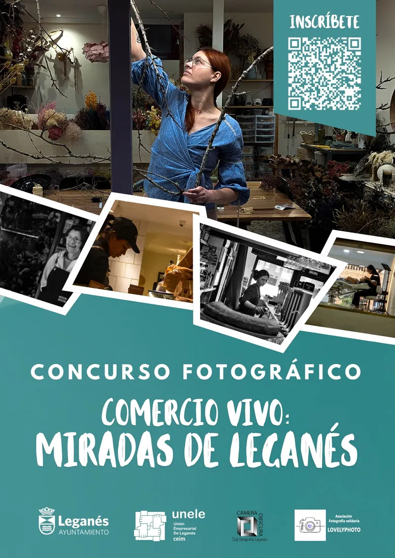 Leganés lanza un concurso fotográfico para celebrar su comercio local