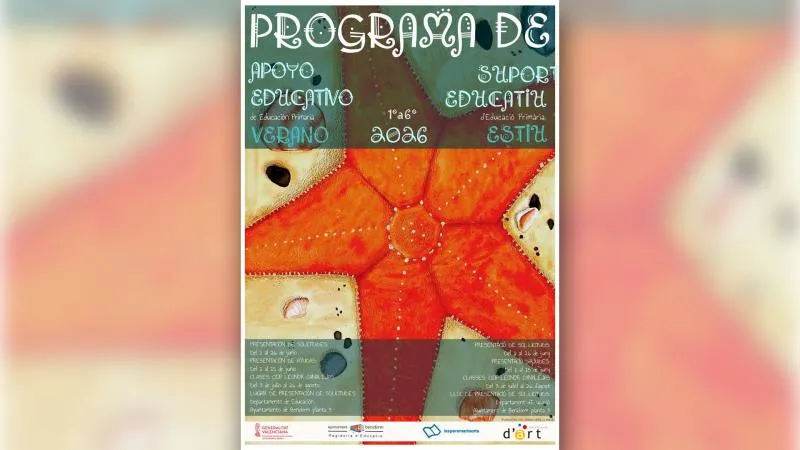 Benidorm lanza su programa de apoyo educativo de verano con 90 plazas y becas para familias necesitadas