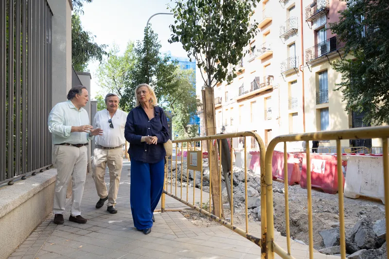 Madrid remodela la calle Alonso Cano en Chamberí con más espacio peatonal y 120 árboles nuevos