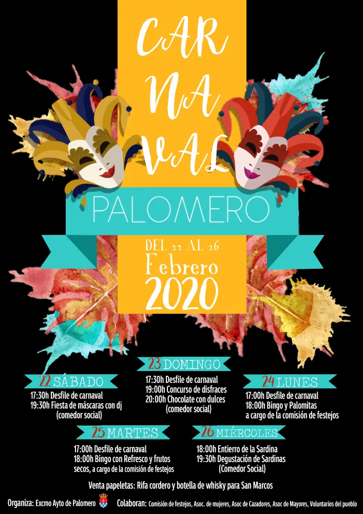 Palomero anuncia la programación del Carnaval 2020