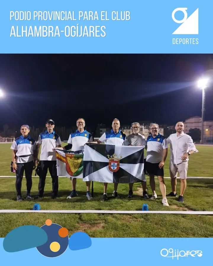 El Club Alhambra-Ogíjares triunfa en el Campeonato Provincial de Tiro con Arco