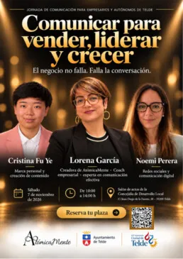 Telde ofrece formación gratuita en comunicación y ventas para empresarios y autónomos