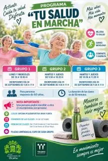 Ocaña lanza 'Tu Salud en Marcha' para mayores de 60 años