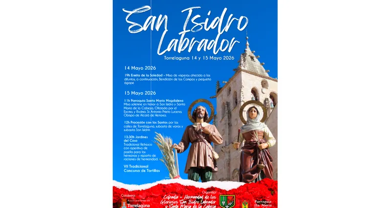 Torrelaguna honra a San Isidro Labrador con actos religiosos y populares