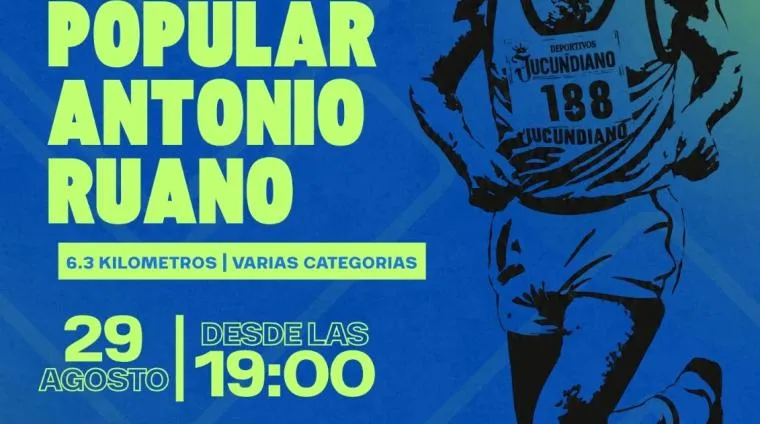 Mocejón celebra la XLIV Carrera Popular 'Antonio Ruano' el 29 de agosto