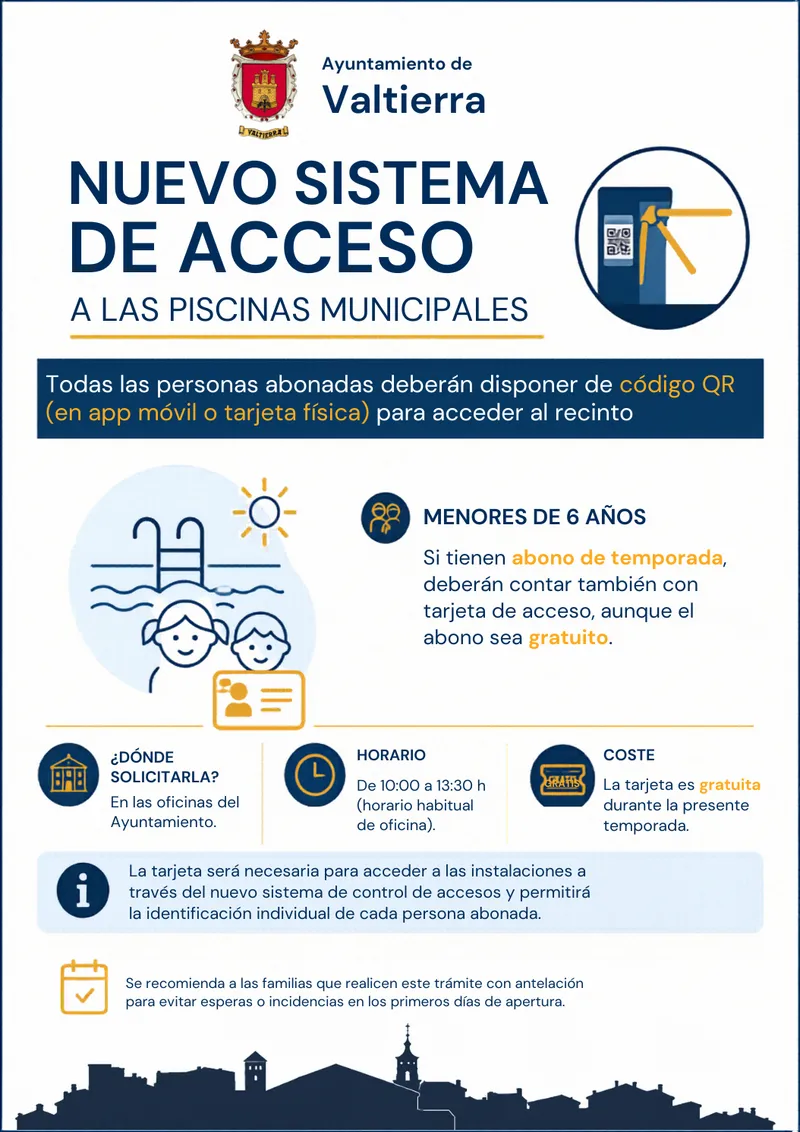 Valtierra implementa tarjetas de acceso para menores de 6 años en piscinas municipales