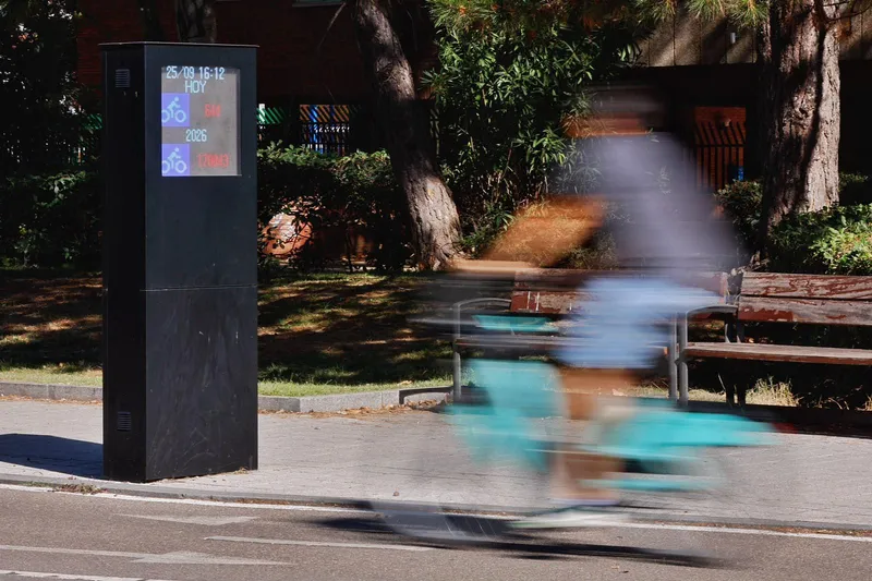Valladolid digitaliza los datos de aforadores de bicicletas y patinetes