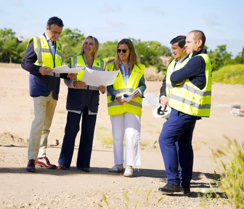 Avanzan al 40% las obras del parque inundable de La Bobadilla en Granada