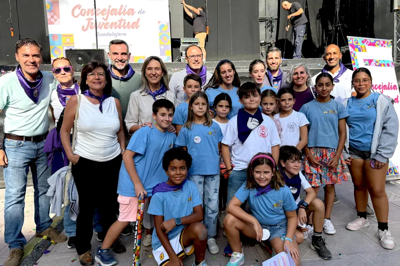 El Consejo de la Infancia y la Peña El Caracol protagonizan el pregón infantil de las Ferias de Guadalajara