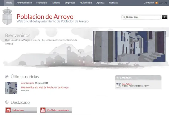 Población de Arroyo estrena portal municipal para informar a sus vecinos