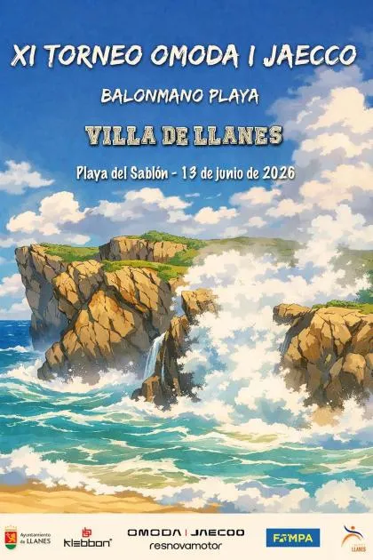 Llanes acoge el XI Torneo de Balonmano Playa Omoda I Jaecco "Villa de Llanes"