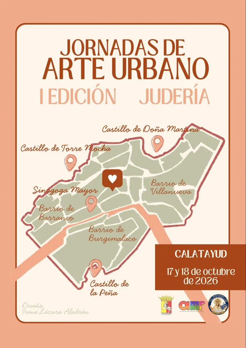 Calatayud celebra las I Jornadas de Arte Mural Urbano en el barrio de Consolación