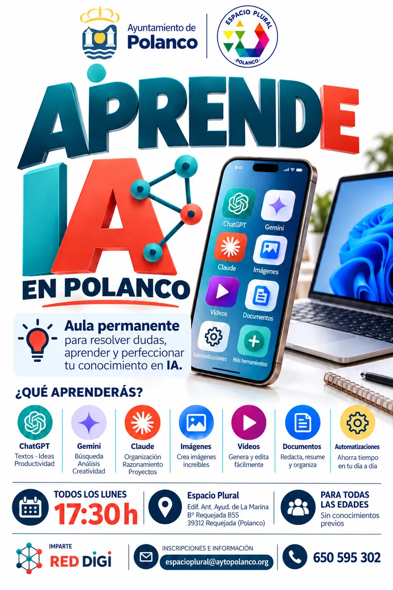 Polanco lanza "Aprende IA", un aula permanente para democratizar la inteligencia artificial