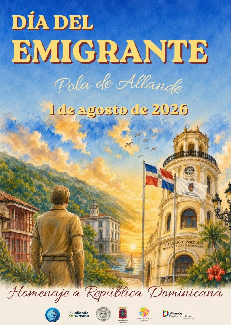 Pola de Allande celebra el Día del Emigrante con homenaje a República Dominicana