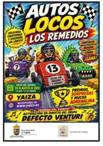 Yaiza celebra la primera edición de la Carrera de Autos Locos Los Remedios