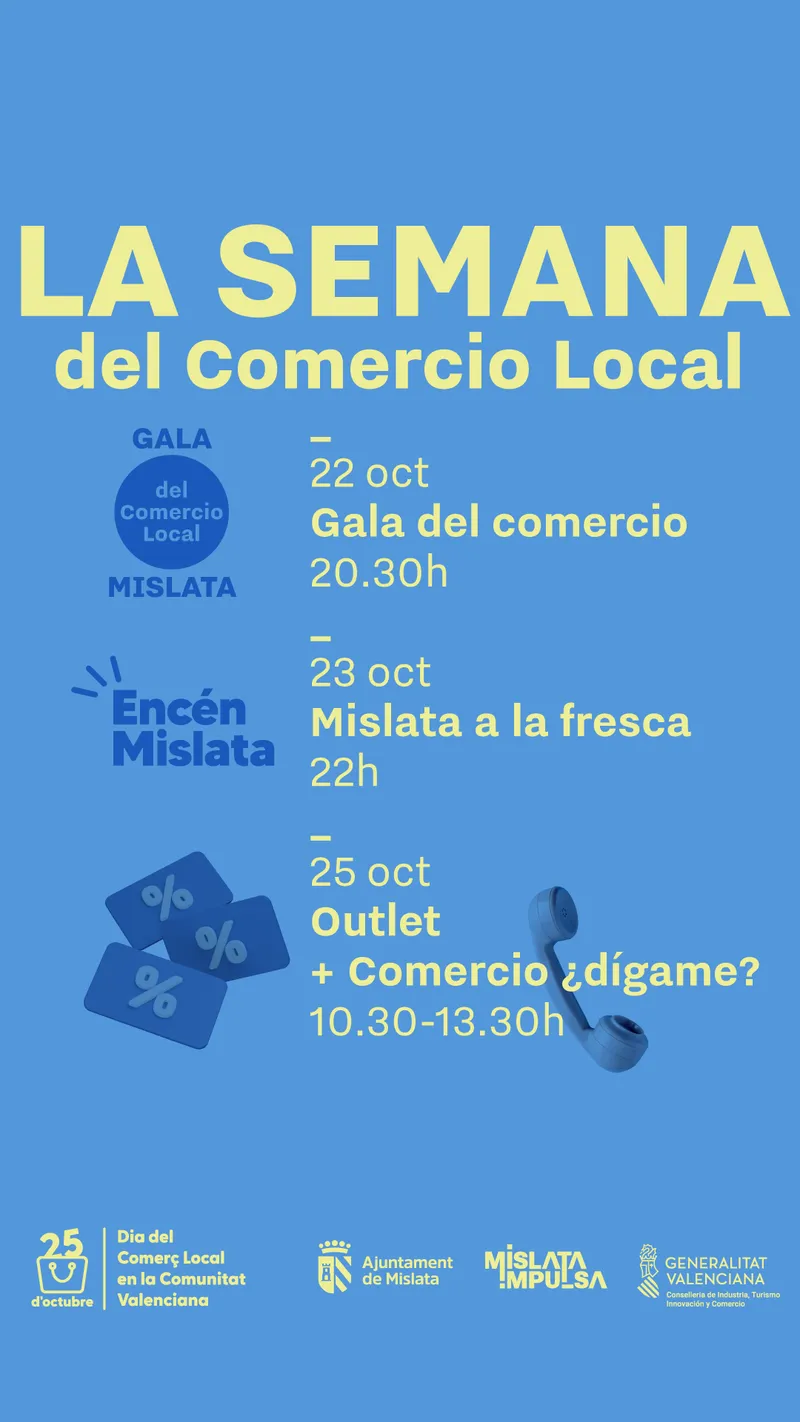 Mislata celebra la Semana del Comercio con eventos y promociones para impulsar el sector local