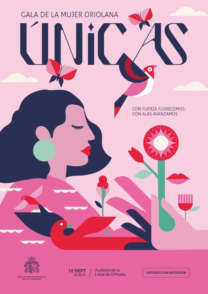 Orihuela celebra la gala 'ÚNICAS 2026' para reconocer a nueve mujeres referentes