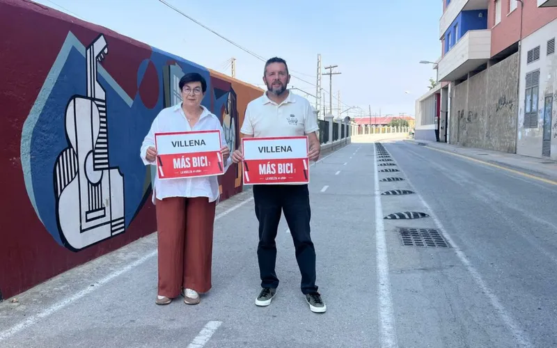 Villena recibe el sello Más Bici de La Vuelta por su apuesta por la movilidad ciclista
